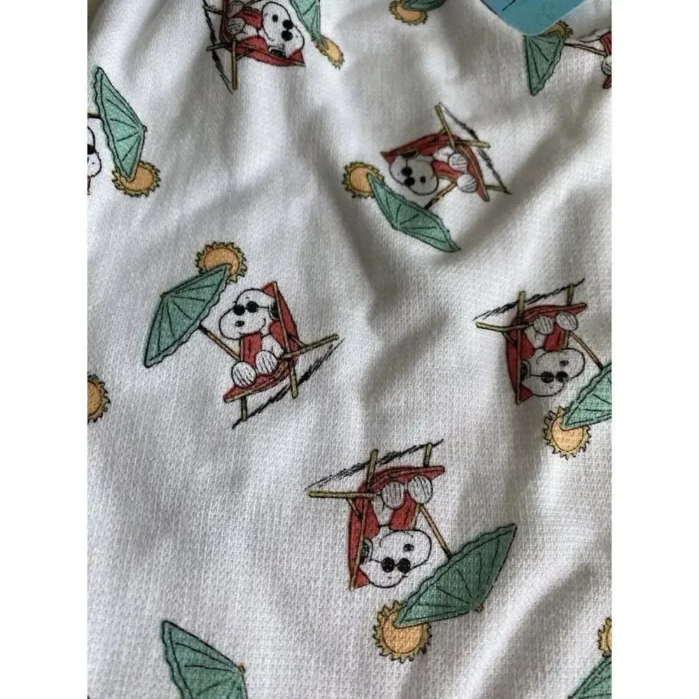Peanuts Snoopy At The Beach‎ Summer Hanging Kitchen Towel NEW